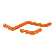 COOLANT HOSE REPLAY FOR DERBI 50 SENDA, GPR/APRILIA 50 RS, RX/GILERA 50 SMT, RCR 2006>  EURO3 ORANGE (SOLD PER 2)