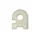PLAQUETTE REPOSE PIED PASSAGER ORIGINE APRILIA 50-125 RS 2011> -890208-