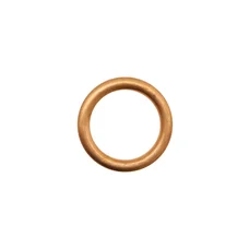 JOINT ECHAPPEMENT/POT CYCLO ADAPTABLE PEUGEOT 103 ET MBK 51, 88 (ROND CUIVRE) (VENDU A L'UNITE)  -SELECTION P2R-