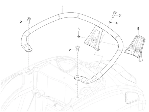 Porte-bagages arrière