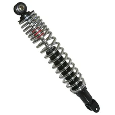 SHOCK ABSORBER FOR MAXISCOOTER  YAMAHA 125 XMAX 2010>/MBK 125 SKYCRUISER 2010> BLACK/CHROME (ADJUSTABLE - CENTERS 343mm)  -P2R-
