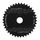 CHAINRING FOR EBIKE- DIRECT MOUNT 38 Teeth. Single- BLACK AMUMINIUM 7075 STRONGLIGHT (FOR BOSCH SYSTEM 3rd GENERATION)