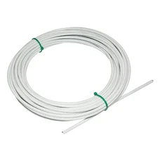 BRAKE HOUSING- FIBRAX WHITE 5mm (ROLL 15M) WITH TEFLON TUBE