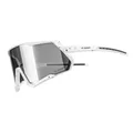 LUNETTES VELO ADULTE GIST MASK MONTURE BLANC VERRE FUME POLYCARBONATE (PROTECTION 100% CONTRE UVA, UVB, UV)