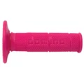 REVETEMENT POIGNEE DOMINO MOTO OFF ROAD 1150 FUCHSIA CLOSED END 120mm (PAIRE)