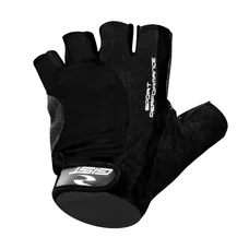 GANTS VELO COURT GIST PRO ETE NOIR XXL (PAIRE SUR CARTE) AVEC VELCRO  -5515