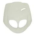 FRONT FAIRING FOR SCOOT PEUGEOT 50 TKR, TREKKER 2007> GLOSS WHITE- SELECTION P2R
