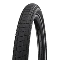 TYRE FOR MTB (SUV)  27.5 X 2.80 SCHWALBE SUPER MOTO SLICK ADDIX BLACK-FOLDABLE (70-584)- - REFLECTIVE - APPROVED E50