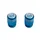 BOUCHON DE VALVE VICMA TO COOL MOLETE BLEU  (PAIRE)