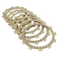 CLUTCH DISC KIT FOR MOTORBIKE YAMAHA 750 FZ GENESIS 1987>1992, 750 FZX 1988>, 600 XJ6 F DIVERSION 2009>2012, DIVERSION 2009>2015  (F1873A)  (OE STANDARD KIT)  -NEWFREN-