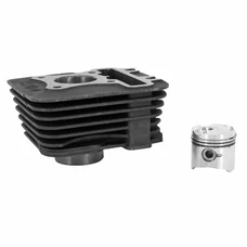 CYLINDER/PISTON ASSEMBLY "PIAGGIO GENUINE PART" PIAGGIO 50 LIBERTY 3V 2015>, ZIP 2018>, VESPA PRIMAVERA 3V 2017>, VESPA SPRINT 3V 2017>  -1A010757-