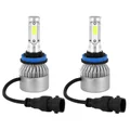 LIGHT BULB - LED H8/H11 12V- Foot  PGJ19-1 8000 LUMENS 6500K With aluminium cooling fan (HEADLIGHT). (SOLD PER 2 ).  -SELECTION P2R-