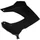 CARENAGE/CACHE RESERVOIR 50 A BOITE ADAPTABLE DERBI 50 SENDA 1994>2010 NOIR BRILLANT GAUCHE  -P2R-