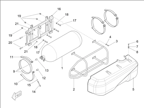 01_Réservoir de carburant GNV (Short Range)