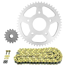 CHAIN AND SPROCKET KIT FOR DERBI 125 GPR NUDE 2004>2008  428  16x50  (Ø SPROCKET 62/108/10.25)  (OEM SPECIFICATIONS)  -AFAM-