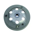 CLOCHE D'EMBRAYAGE SCOOT ADAPTABLE MBK 50 BOOSTER, NITRO, OVETTO, STUNT / YAMAHA 50 BWS, AEROX, NEOS, SLIDER / APRILIA 50 SR / MALAGUTI 50 F12 DIAM 107 mm (TYPE ORIGINE)  -TOP PERFORMANCES-