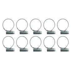 WORM DRIVE HOSE CLAMP (OPENWORK) 9X14 - WIDTH 5mm - 10 IN A PACK- P2R SELECTION