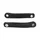 MANIVELLE DROITE + GAUCHE FSA 170mm NOIR ISIS POUR BOSCH 4ème génération (entraxe intérieur 143mm, entraxe extérieur 167mm)