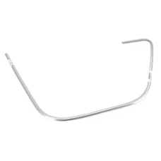 BORDURE/JONC DE TABLIER AVANT DROIT CHROME ORIGINE PIAGGIO 125-300 VESPA GTS 2018>2022 -1B003380-