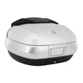 TOP-CASE 50L (VENDU SANS LE SUPPORT 1B006840) ORIGINE PIAGGIO 300-350-400-500 MP3 2016> GRIS COMETE H4  760/B -CM308129-