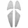 CABOCHON CLIGNOTANT SCOOT ADAPTABLE PEUGEOT 50 BUXY, ZENITH, SPEEDAKE  AV+AR TRANSPARENT (x4)  -REPLAY-