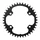 PLATEAU GRAVEL 4BRA D.110 POUR SHIMANO GRX MONO RX610 ORIGINE 40DTS 12V. NOIR