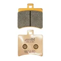 BRAKE PADS -POLINI FOR PEUGEOT 125 CITYSTAR R / DERBI 125-250 RAMBLA / BENELLI 250 VELVET / APRILIA 50 SCARABEO DITECH  (L 50.8mm - H 53.5mm - thk9.3mm)  (174.2020)  (SINTERED)