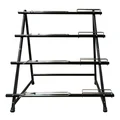PRESENTOIR DE MAGASIN 4 VELOS SUR 4 NIVEAUX NOIR -BICISUPPORT-