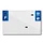PLASTIC STRIP FOR BLANK PVC LICENSE PLATE (MOTORBIKE FORMAT 210x130 - DEPT 60/EUROPE (SOLD PER UNIT)