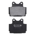 PLAQUETTE DE FREIN NEWFREN POUR YAMAHA 600 FZS FAZER 1998>2003 AR, 600 SRX 1985>1991 AV/AR, 600 XJ S DIVERSION 1992>2003 AR  (L 68.5mm - H 56.5mm - P 8.8mm) (FD0082BT) (TOURING ORGANIQUE)