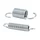 RESSORT DE BEQUILLE SCOOT CENTRALE BUZZETTI LONG 82mm - DIAM 19,5 et 15mm (2 RESSORTS) (FIL 3 et 2,5mm)