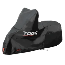HOUSSE/BACHE DE PROTECTION MOTO TAAC SUPER HYDROSCUD OXFORD 300D POLYESTER ETANCHE/WATERPROOF 5000mm TAILLE   S NOIR (186x86x124cm) (SANGLE ANTI-FLOTTEMENT/OEILLET ANTIVOL)