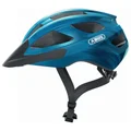 CASQUE VELO ADULTE ABUS ROUTE MACATOR BLEU NUIT TAILLE   S (51-55cm) REGLAGE MOLETTE