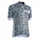 MAILLOT GIST HOMME PAINT MANCHES COURTES ZIP TOTAL NOIR/BLANC L    -5344