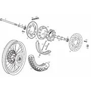 Roue arrière