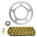 CHAIN AND SPROCKET KIT FOR APRILIA 50 RX 1995>1998  420  12x51 (BORE Ø 105mm) (OEM SPECIFICATION)  -AFAM-