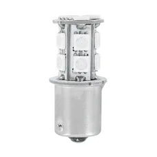 LIGHT BULB 12V LEDS 3,3W 13SMD 8000>10000K FOOT BA15S - BRIGHT RED EFFECT- (TURN LIGHT) (SOLD PER UNIT)  -SELECTION P2R-