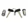 JEU DE CLES AVEC 2 BARILLETS (15 mm) ORIGINE PIAGGIO 50 TYPHOON 2011>/APRILIA 50 SR MOTARD 2011>, SPORT CITY-ONE  -860193-