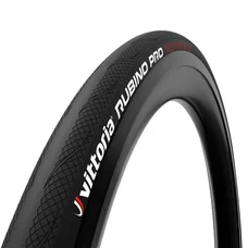 TYRE FOR ROAD BIKE 700 X 25 VITTORIA RUBINO PRO 4 TUBELESS READY- Black - GRAPHEN  2.0 Foldable (25-622) - Bulk special offer