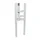 FORK BODY FOR MOPED PEUGEOT 103 MVL GREY  -SELECTION P2R-