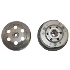 CLUTCH FOR SCOOT PEUGEOT 50 TKR, TREKKER, SPEEDFIGHT/PIAGGIO 50 ZIP 2STROKE/4STROKE, TYPHOON, NRG, FLY 2STROKE/4STROKE, VESPA LX 2STROKE/4STROKE/GILERA 50 STALKER, RUNNER -Ø 107- WITH DRUM  -SELECTION P2R-
