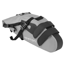 SACOCHE DE SELLE VELO NEWTON POUR 16L GRIS ETANCHE FIXATION VELCRO ( L 60cm x l 15cm x 16cm) CHARGE MAXI 5kgs