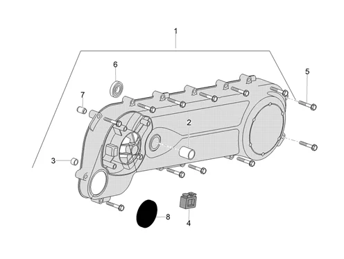 Couvercle embrayage