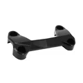 HANDLEBAR TOP CLAMP FOR KTM 125 DUKE ANODIZED BLACK  -AVOC-