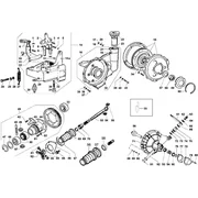 Boitier changement - differentiel - demi-axes - embrayage version à vitesses