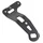 SUPPORT/PATTE DE RENFORT DU GARDE-BOUE ARRIERE DROIT POUR TROTTINETTE KUKIRIN G2 MASTER/SMARTGYRO RYDER NOIR  -SELECTION P2R-