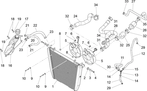 Installation refroidissement