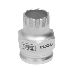 CYCLUS PRO CASSETTE REMOVER FOR SHIMANO and MICHE 8 Speed. COMPATIBLE WITH TOOL SNAP.IN 179967 OR WRENCH Ø32mm