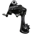 DERAILLEUR-REAR FOR ROAD BIKE- CAMPAGNOLO 10 SPEED. VELOCE BLACK MEDIUM CAGE