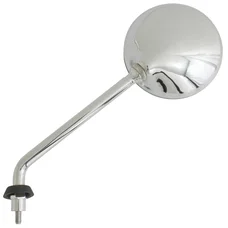 MIRROR FOR MAXISCOOTER PIAGGIO 50 LXV 2006>2009, 125 VESPA LXV 2009>2013, 125-250-300 VESPA GTS, 125-250 VESPA GTV 2006>2009 LEFT CHROME (CEE APPROVED)  -VICMA-